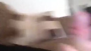 Stroking my 9.5” monster cock