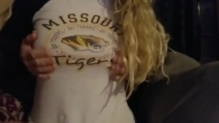 Molly fucks herself