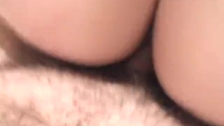 Hairy chubby hippie chick fucked and jizzed on