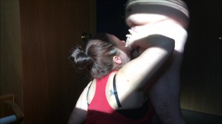 Cumslut Wife Sucks Huge Cock Gets Massive Facial