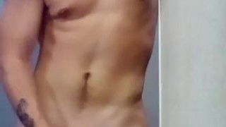 Stud Cardosa self admires in mirror