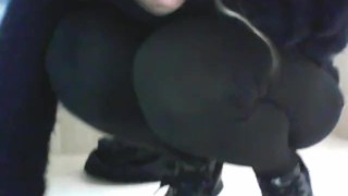 smellin my sneakers