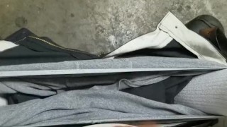 Cum at work!!