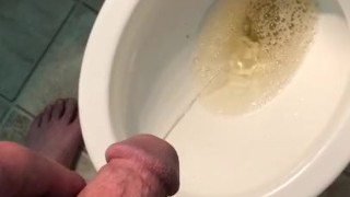 Pissing in my toilet
