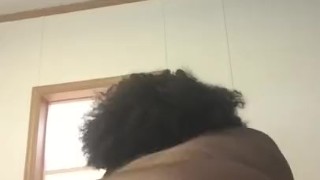 Big ass twerking making it clap