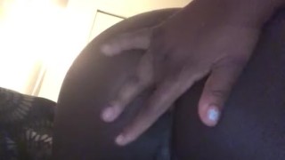 Playing in my right virgin ass