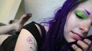 Heaven- Gothy tattooed girl in The Pose(sole circus)