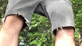 Naked and Hard @the beach