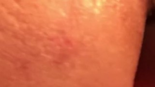anal double penetration - riding 2 big dildos deep in my ass