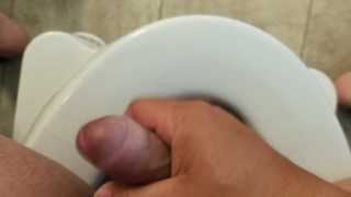 More jacking off in the bathroom....great cumshot