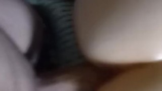 Rough pussy pound before work with creampie!