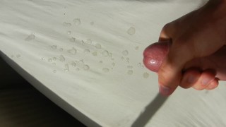 Young Twink Wanks with Huge Cumshot at End -