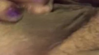Chubby Teen With Great Tits Rubs Big Clit to Orgasm