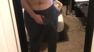 Playing with my bulge