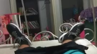 Cumming in underwear