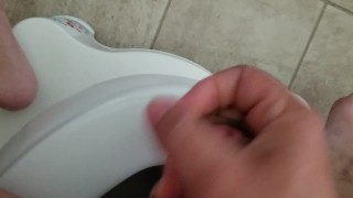 I just LOVE jerking off in the bathroom