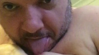 Man Brain booby jiggle lick slack punch