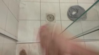 Masturbation in the bathroom