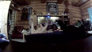 Solo ass play and self fisting