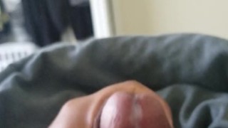 laying in bed bored and horny . . . .