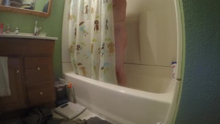quick shower scene
