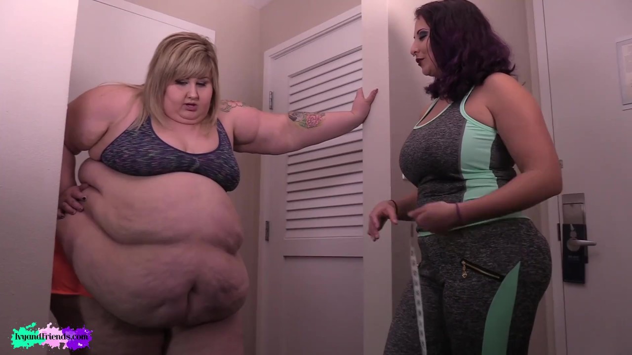 LAZY SSBBW IVY DAVENPORT TRIES TO GET MOBILITY BACK WITH TRAINER GIA LOVE