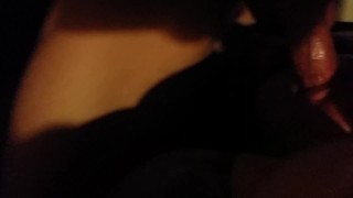 Getting head as she warms up her wet pussy