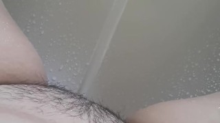 Cumming fast & hard from bathtub faucet