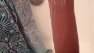 Squirting with my dildo