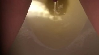 Yellow Morning Piss Compilation. Water sports. Golden shower. ASMR