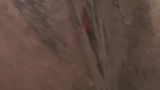 Hypnotic fat pussy with creamy tight hole