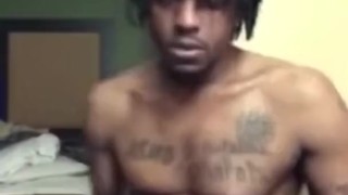Sstepsister Ebony thot bitch suck a big black dick in the hood