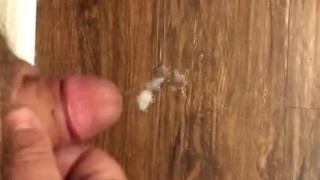 Solo masterbation with a small dick