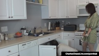 Hot Horny Housewife Charlee Chase Meets & Bangs the Plumber!
