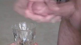 Granny Turns Into A Cum Drinking Slut