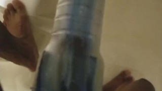 Fucking Fleshlite Turbo In Shower 