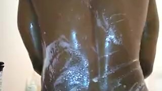 Shower during the party