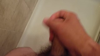Jerking off in the shower again.... Cumshot