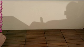 Balkon Wichsen im Geilen SLIP ** Urlaub Wangerland **