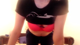 HORNY BLONDE GIRL MY TITS SO HORNY