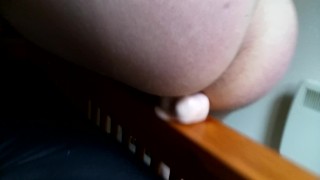 Trying a dildo in my ass... and liking it!