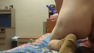 Using my vibrator before bed!