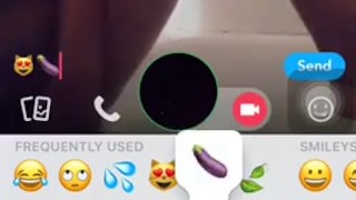 Sexy Ebony Teen with Big Tits Gives Live Solo Bubble Bath Show on SnapChat