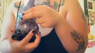 Bald Bong Rip Boobie Tease