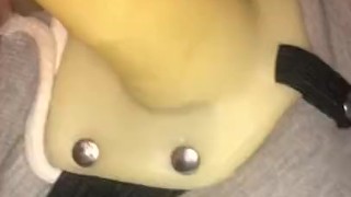 My gf riding me and cumming