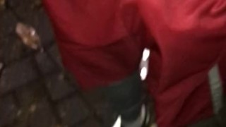 Freeballing / Pissing in public ** Part 2 **