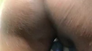 Ass Play in my moms bathroom while she’s out