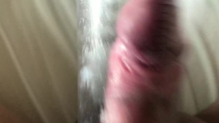 Pumping with a Revo inside then cumming into Rev1000