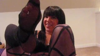 pantyhose worship