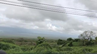 Rachel Starr drives a Ferrari